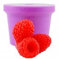 Raspberry bunch of 3 pcs 3d silicone mold