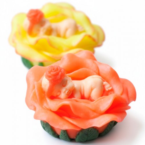 Малюк на квітці 3D еліт-форма