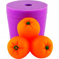 Мандарины в кожуре тройник 3D элит-форма