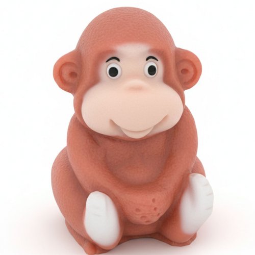 Monkey №2 3D silicone mold