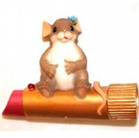 Мышка на помаде 3D  элит-форма