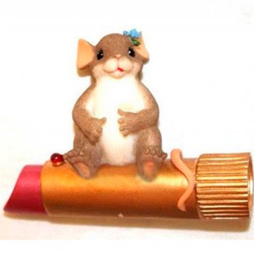 Мышка на помаде 3D  элит-форма