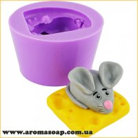 Мишка-милашка на сирі 3D еліт-форма