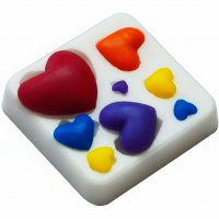 Молд 040 Сердечки 2