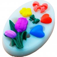 Молд 008 Тюльпан і серце