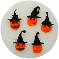 Mold 124 pumpkin in a hat