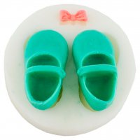 Молд 143 Детские пинетки и бант