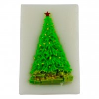 Mold 156 Christmas tree with gifts