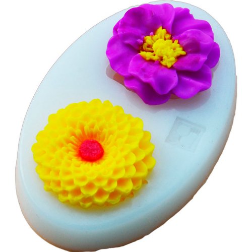 Mold 016 Chrysanthemum and violet