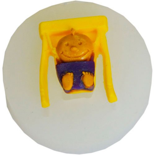 Молд 088 Младенец на качеле