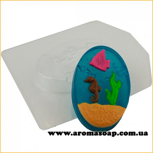 Sea inhabitants 50 g Plastic mold