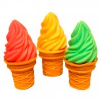 Морозиво в стакані ріжок 3D еліт-форма