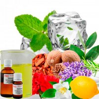 Mint with lemon under ice flavoring USA