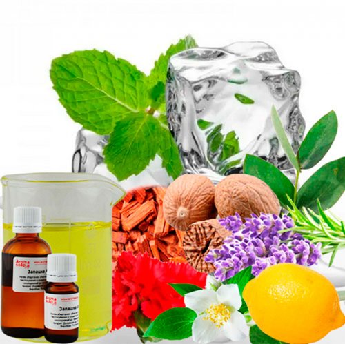 Mint with lemon under ice flavoring USA