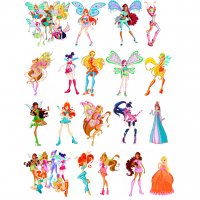 Набор картинок Феи Винкс