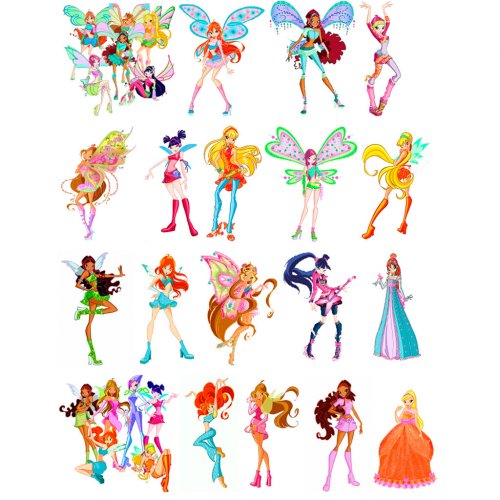 Набір картинок Феї Вінкс