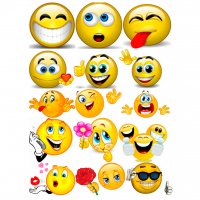 Набор картинок Смайлики