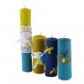 Набір для виготовлення свічок із кольорової вощини Україна Aromasoap