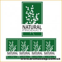 Наклейки №017 4шт Natural product