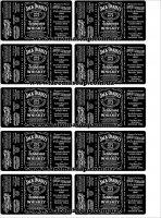 Наклейки на мило Пляшка віскі Jack Daniels