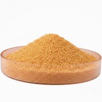 Оранжевый пальмовый воск для насыпной свечи (гранула)