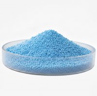 Blue (sapphire) palm wax for bulk candles (granules)