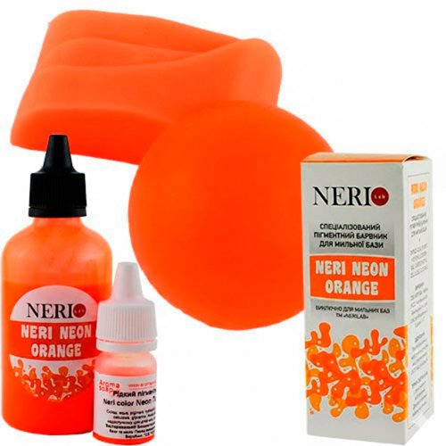 Рідкий пігментний барвник Neri color Neon Помаранчевий