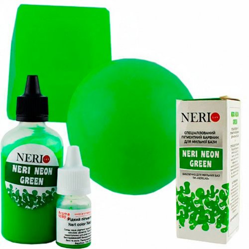 Рідкий пігментний барвник Neri color Neon Зелений