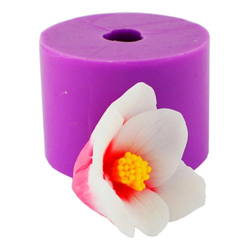 Delicate flower 3D 19 g silicone mold
