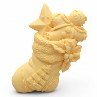 Новорічна шкарпетка з пряником еліт-форма