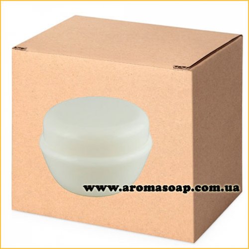 Jar 10 ml figured white WHOLESALE 500 pcs