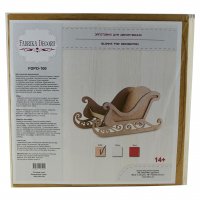 Заготівля для декорування Санчата тип 3, креативний набір 100