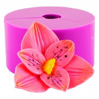 Орхидея букетная 19 г 3D силиконовая элит-форма