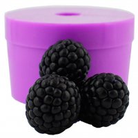 Blackberry bunch of 3 pcs 3D silicone mold