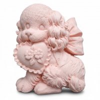 Песик с сердечком элит-форма