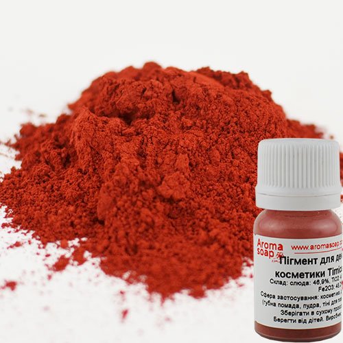 Pigment for decorative cosmetics Timica Terra Red 2 g
