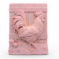 Петушок у забора элит-форма