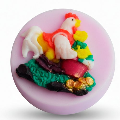 Петушок с вазоном элит-форма