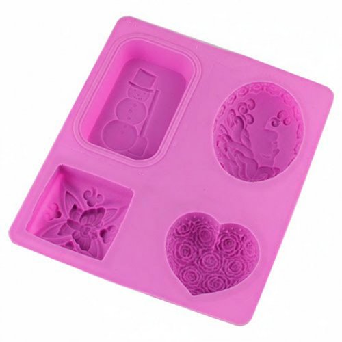 Plate Aphrodite, Snowman, Heart, Butterfly