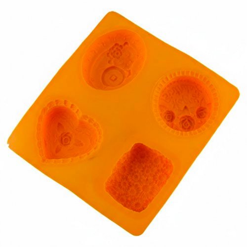 Пластина Сердечко, Поляна ромашок, Порося, Тортик