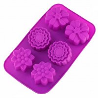 Форми для мила Лілія, Фіалка, Кульбаба пластиною