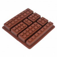 Силіконові форми на пластині Лего малі