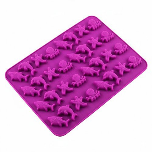 Silicone plate Ocean Inhabitants mini