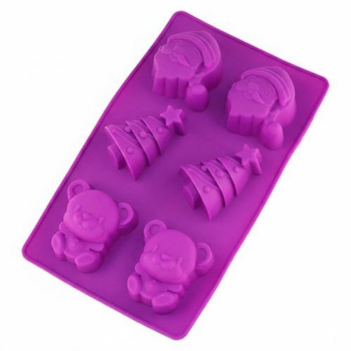 Silicone plate for soap New Year