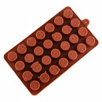 Силіконові форми на пластині Смайли-міні