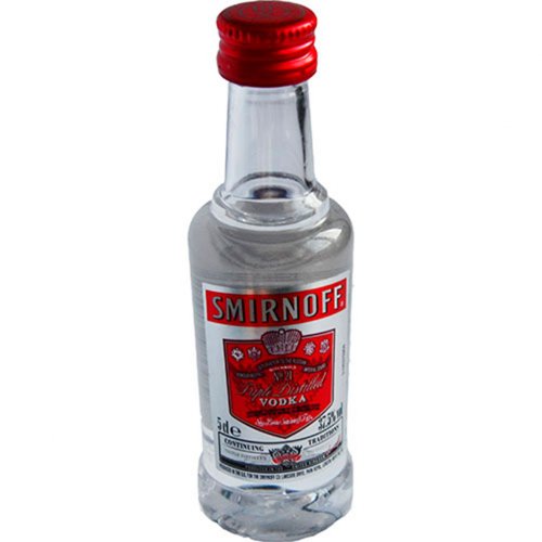 Бутылка водки Smirnoff 3D элит-форма