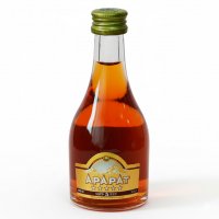 Бутылка коньяка 3D элит-форма