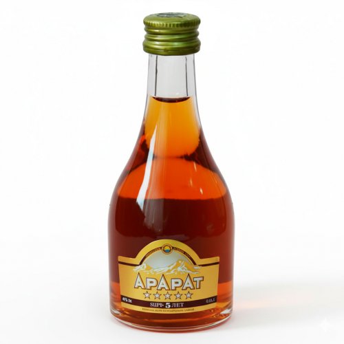 Пляшка коньяку 3D еліт-форма