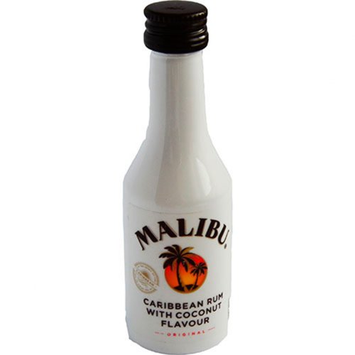 Бутылка ликера Malibu 3D элит-форма