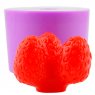 Клубника пучок из 3-х штук 3D элит-форма